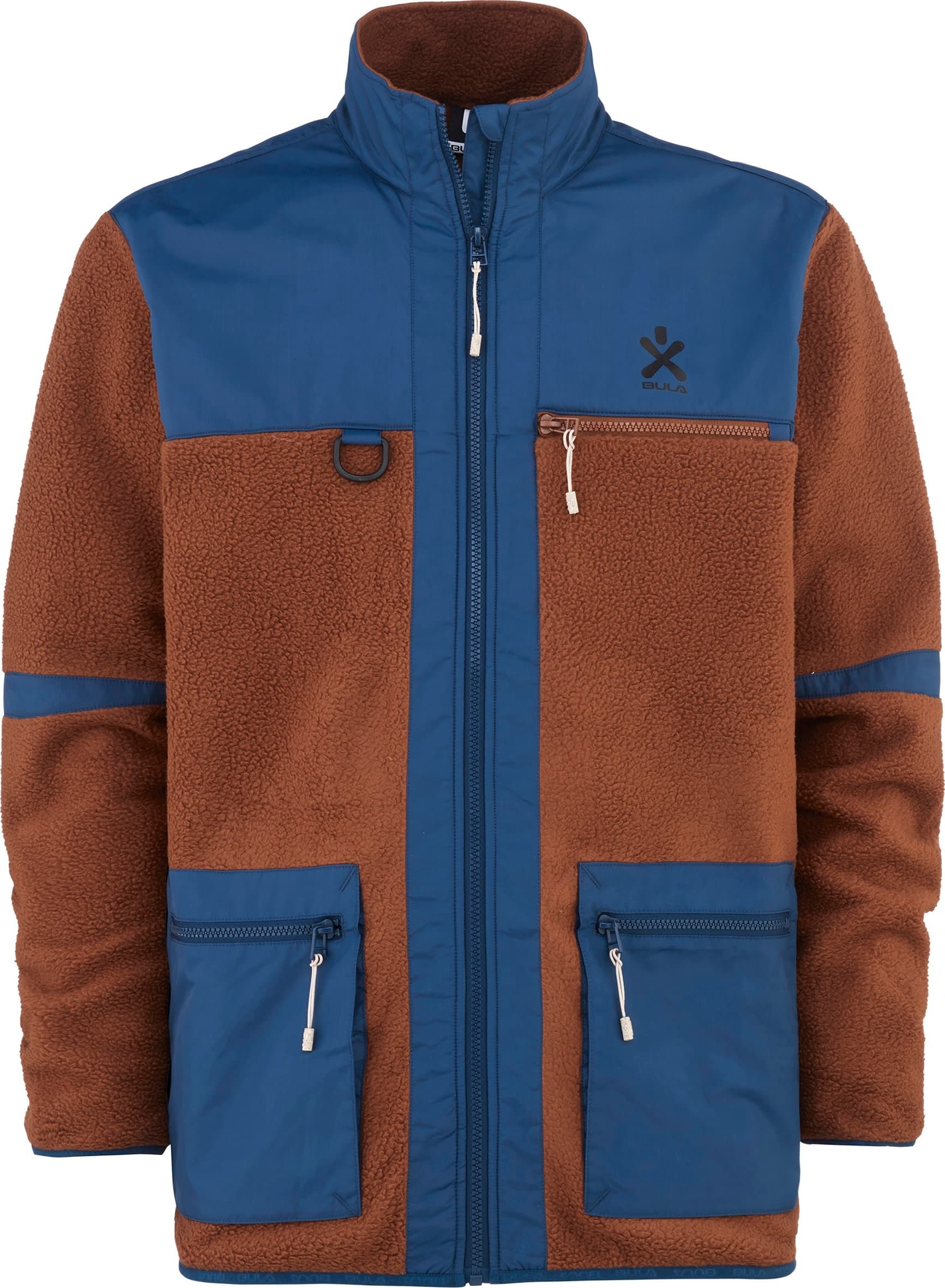 Bula Bula Men's Utility Fleece Jacket Walnut