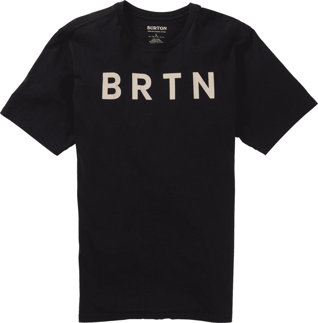 Burton Burton Unisex BRTN Short Sleeve T-Shirt Black