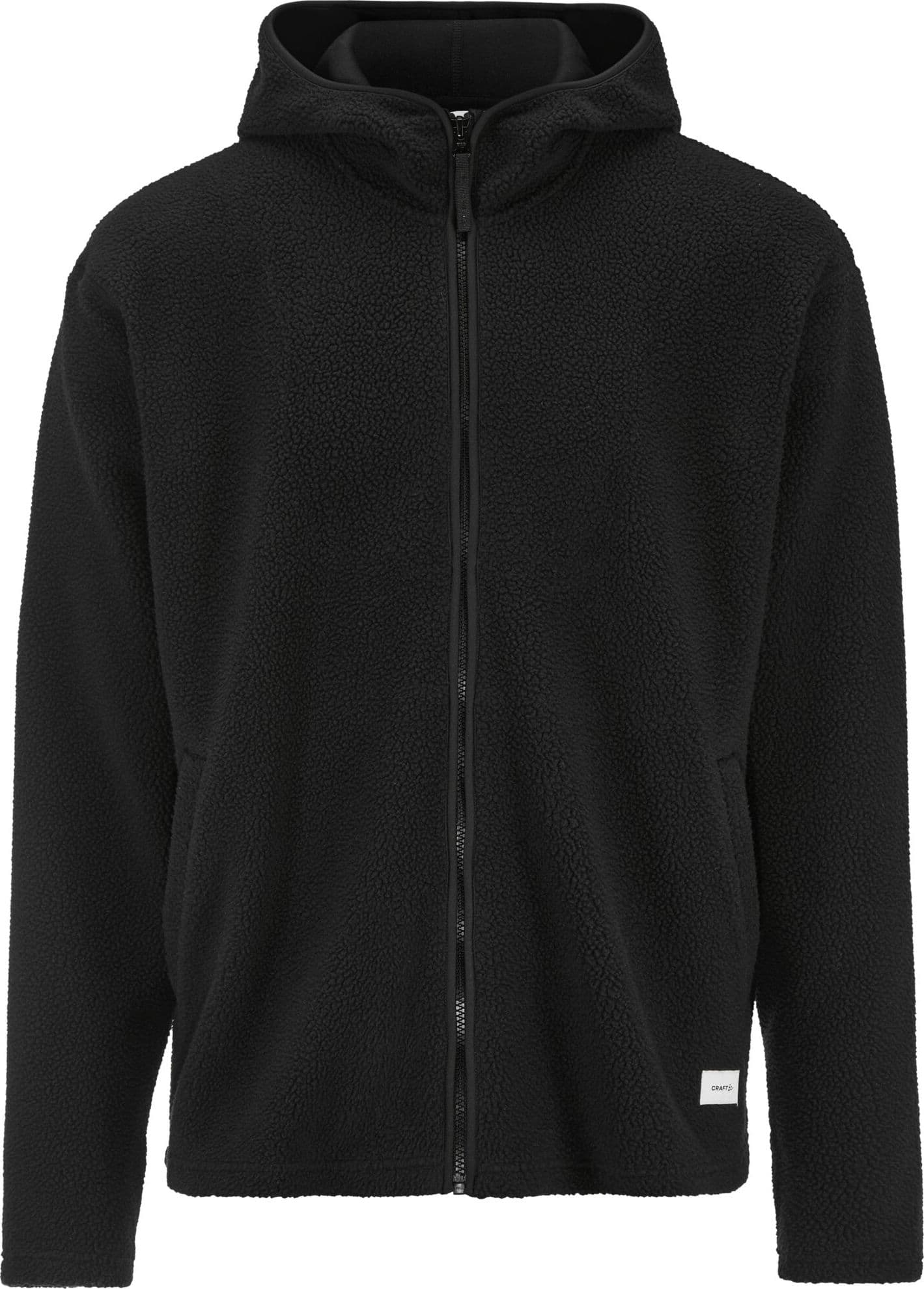Craft Craft Men's Join Pile Fleece Full Zip Hood Black