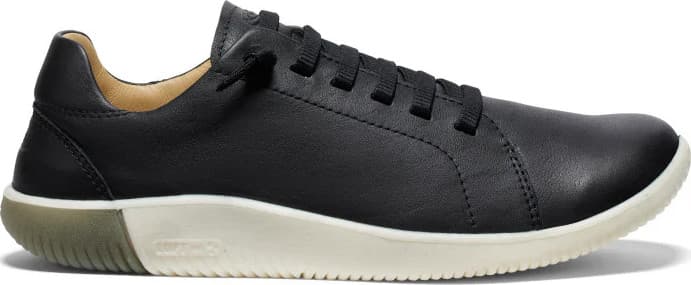 Keen Keen Men's KNX Leather Sneaker Black/Star White
