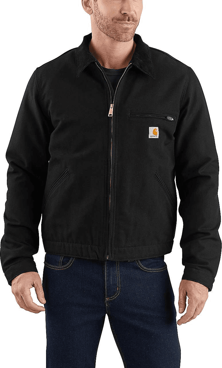 Carhartt Carhartt Men's Duck Detroit Jacket Black