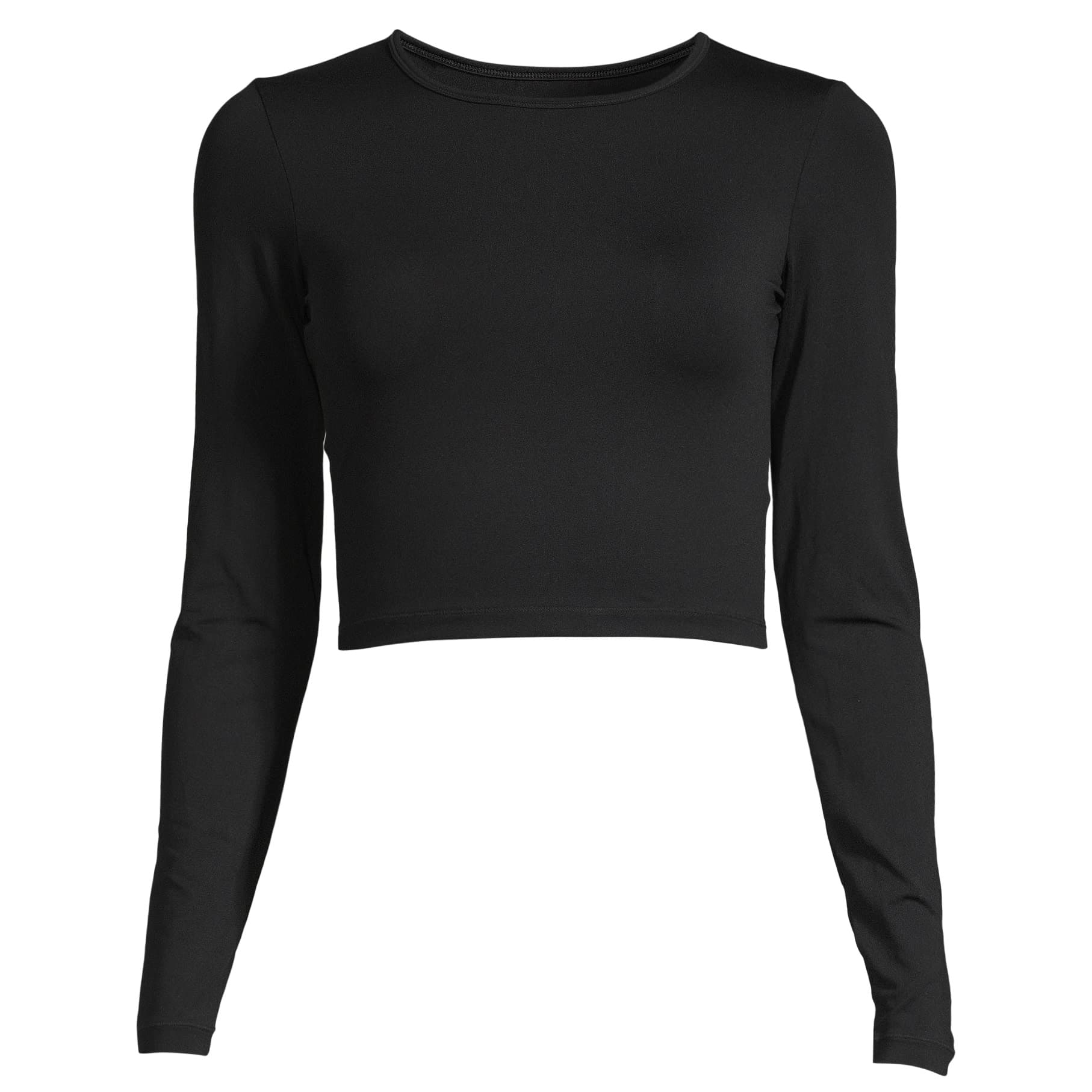 Casall Casall Women's Crop Long Sleeve Black