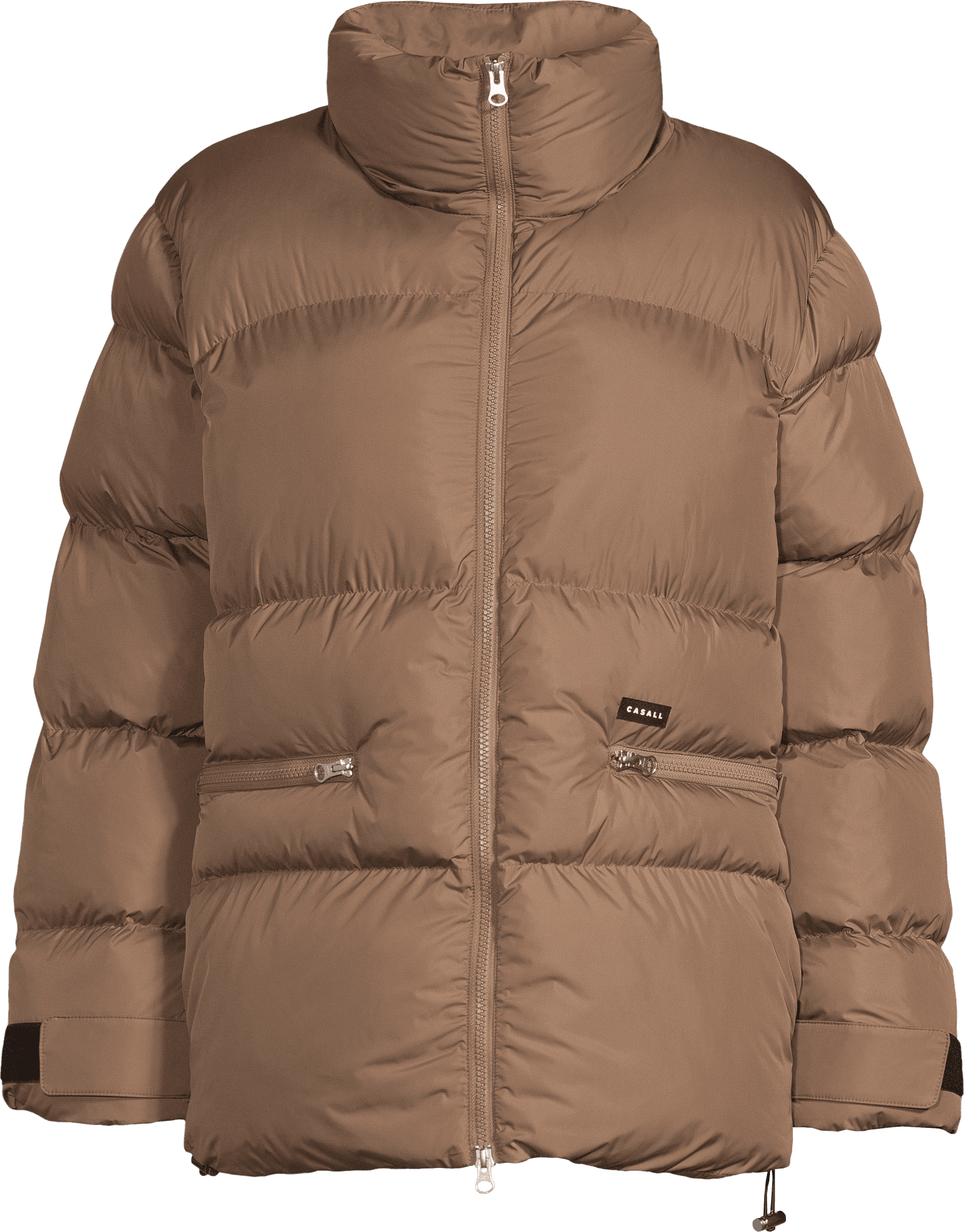 Casall Casall Women's Hero Puffer Jacket Taupe Brown