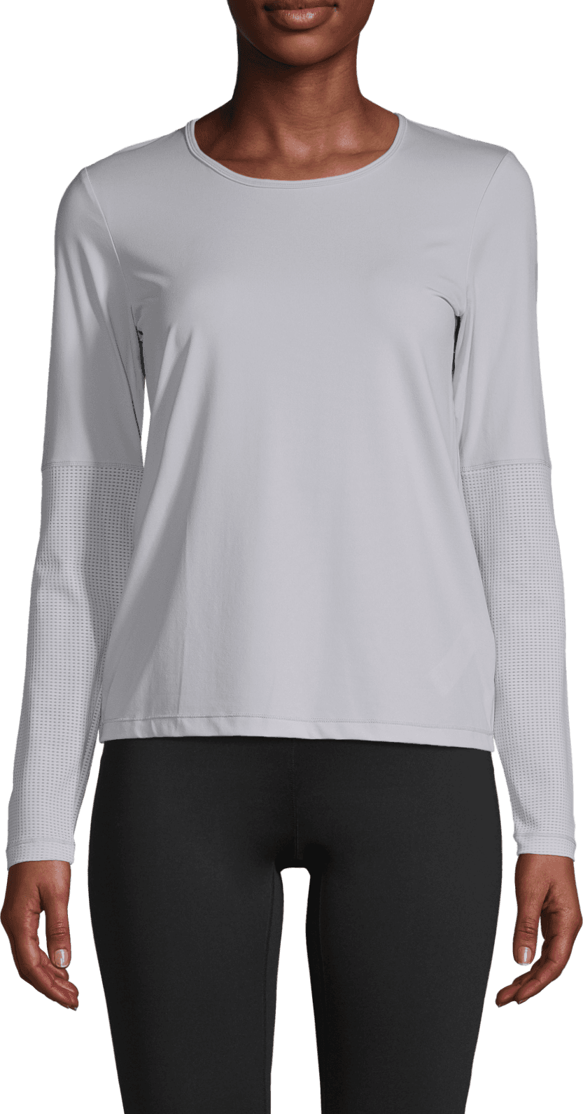 Casall Casall Women's Iconic Long Sleeve Grey Blue