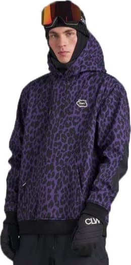 ColourWear ColourWear Men's Est 2010 Hoodie Leo Purpule