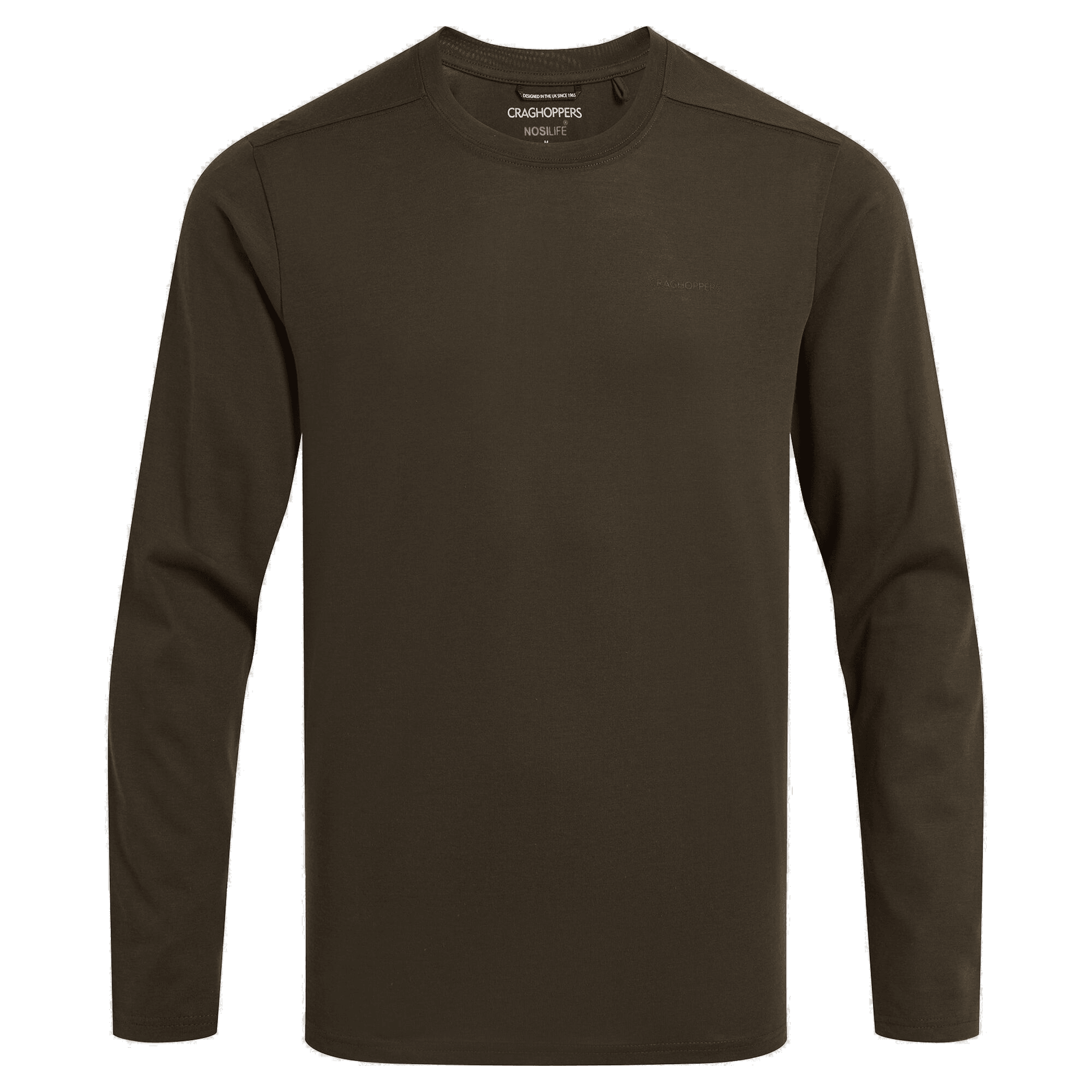 Craghoppers Craghoppers Men's Nosilife Abel Long Sleeved T-Shirt Woodland Green