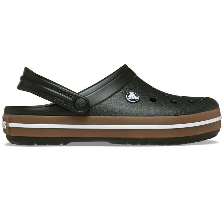 Crocs Crocs Unisex Crocband Gum Clog Black