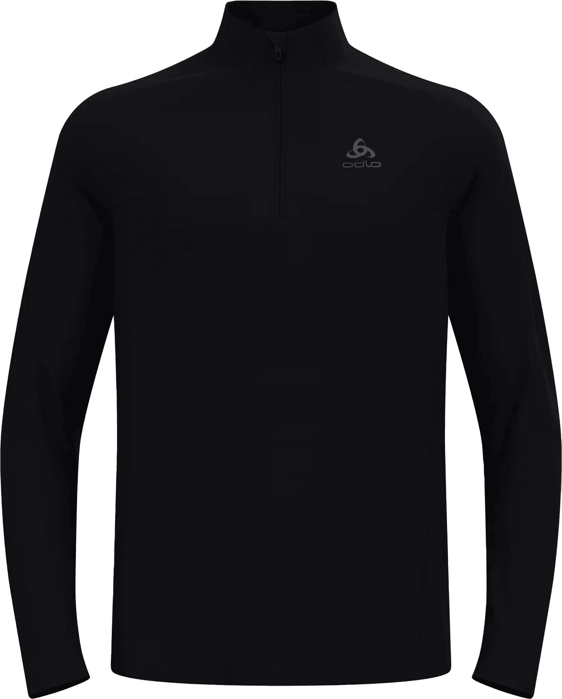 Odlo Odlo Men's Mid Layer Essential 1/2 Zip Black - Black