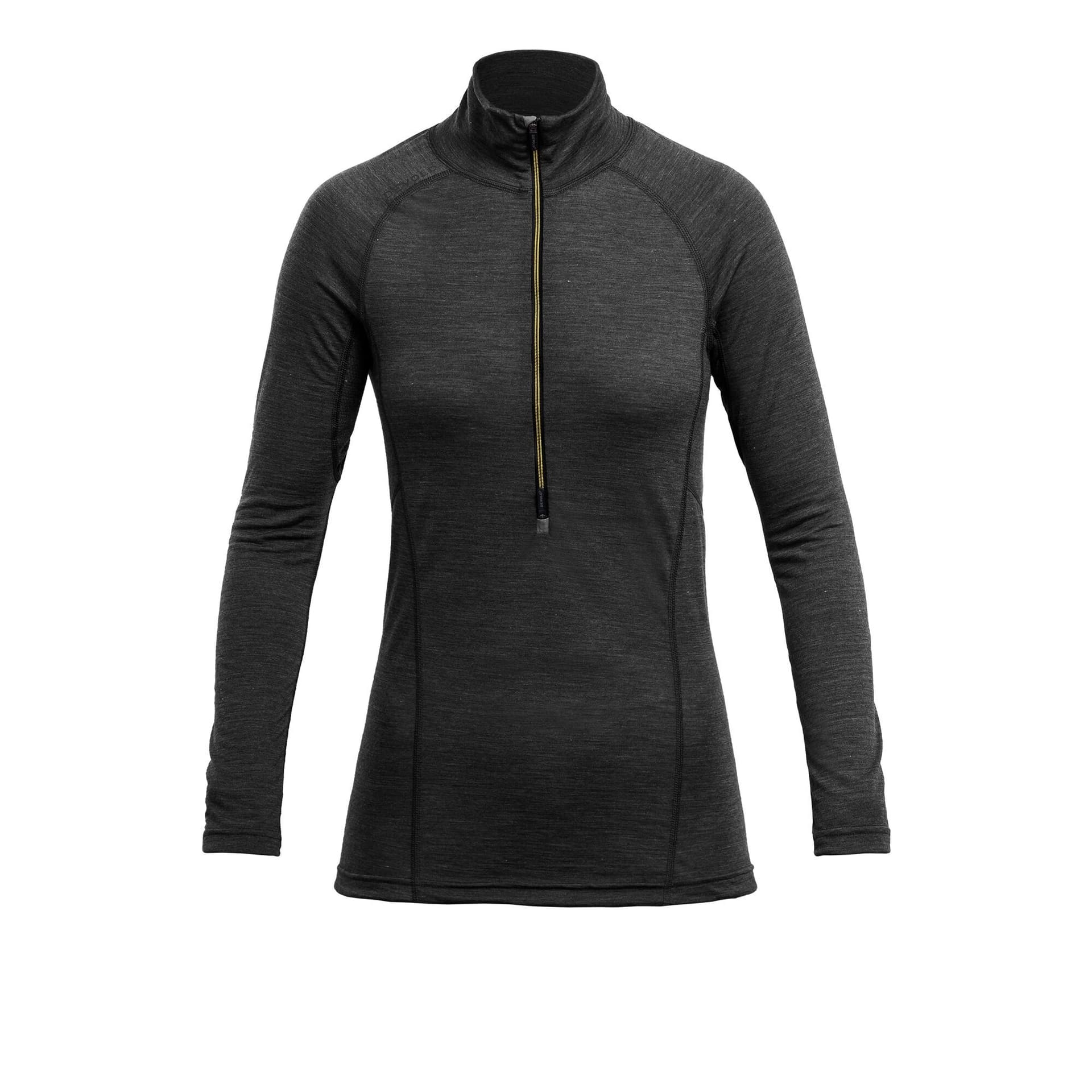 Devold Devold Running Woman Zip Neck Anthracite