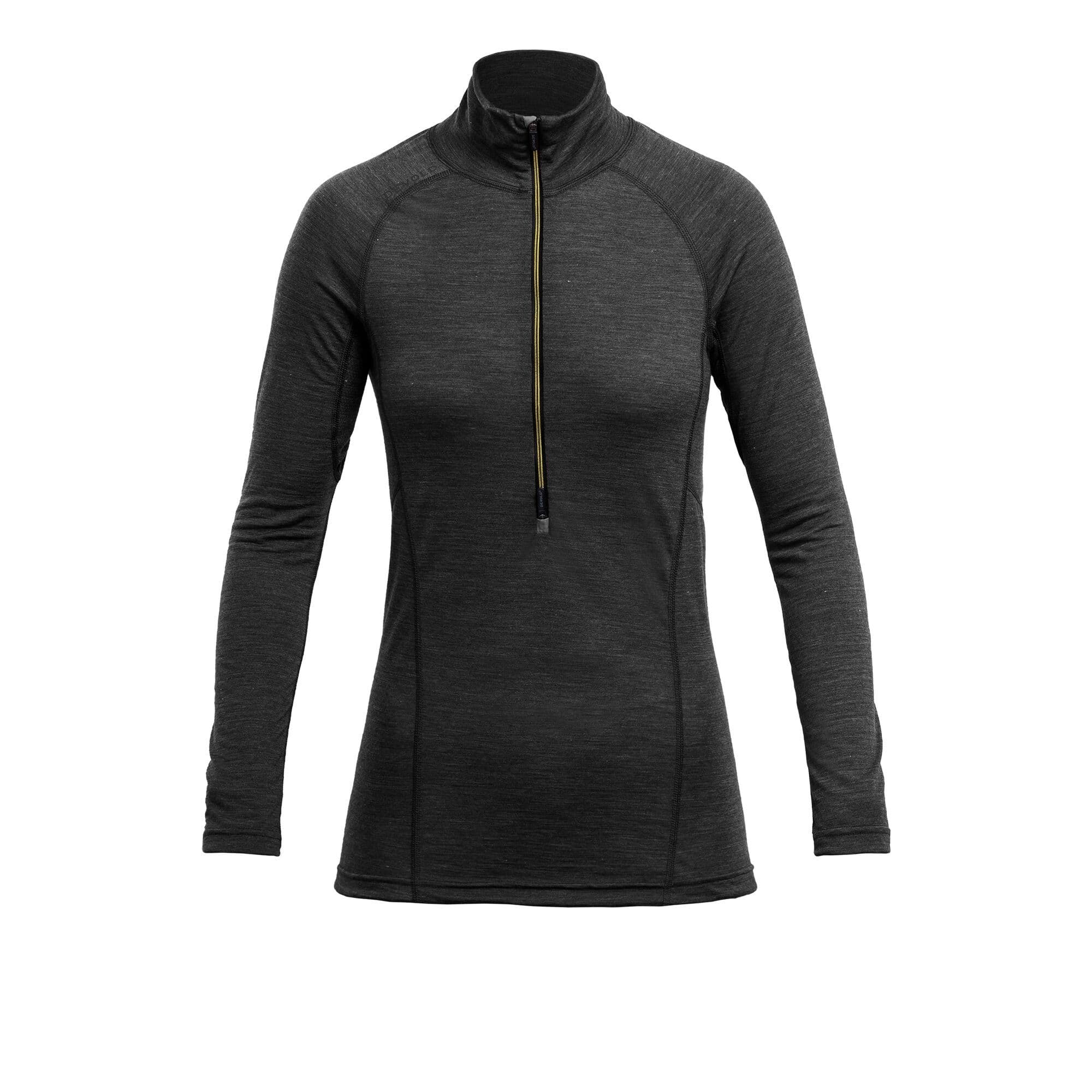 Devold Devold Running Woman Zip Neck Anthracite