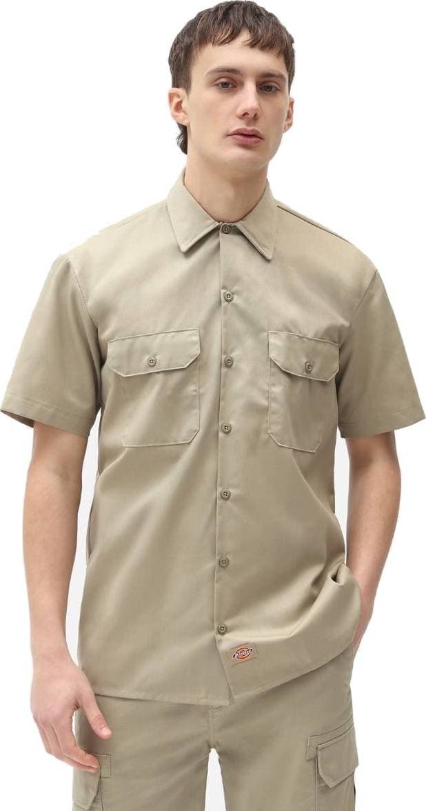 Dickies Dickies Men's Work Shirt Shortsleeve Rec Khaki