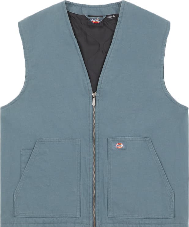 Dickies Dickies Men's Duck Canvas Summer Vest Stormy Weather