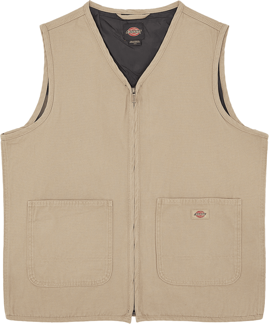 Dickies Dickies Men's Canvas Summer Vest Desert Sand