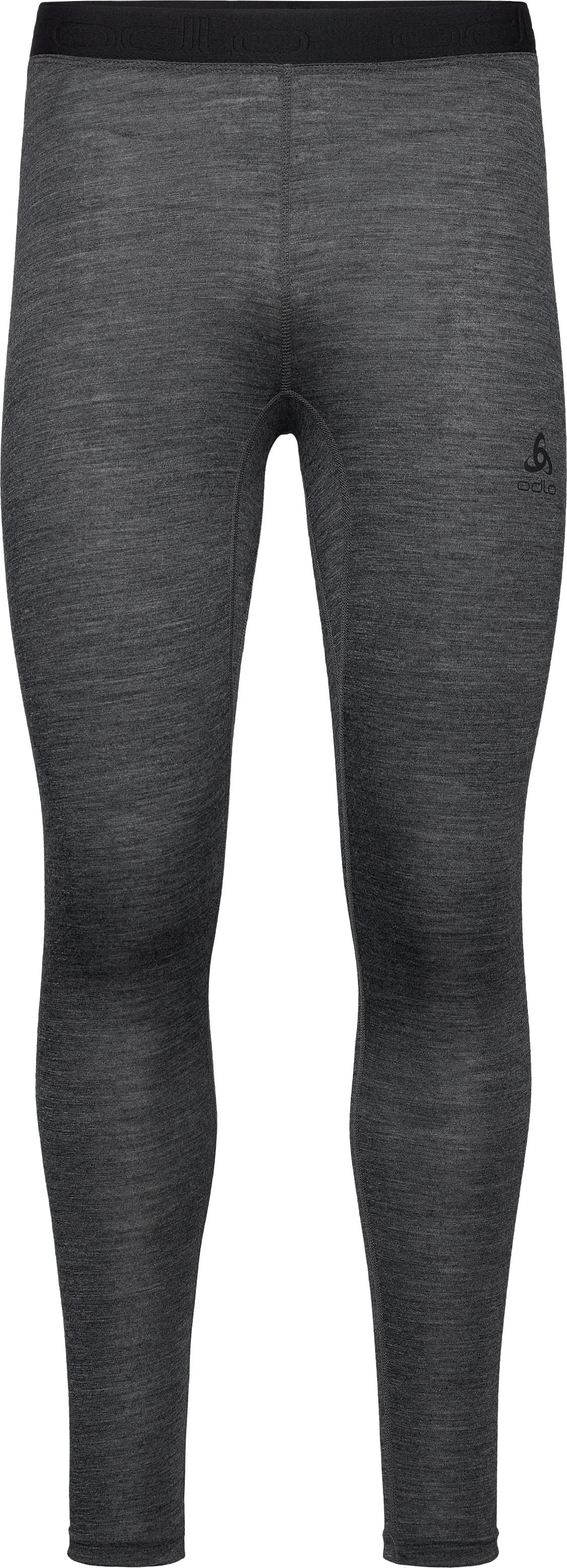 Odlo Odlo Men's Performance Wool 150 Base Layer Bottom Dark Grey Melange
