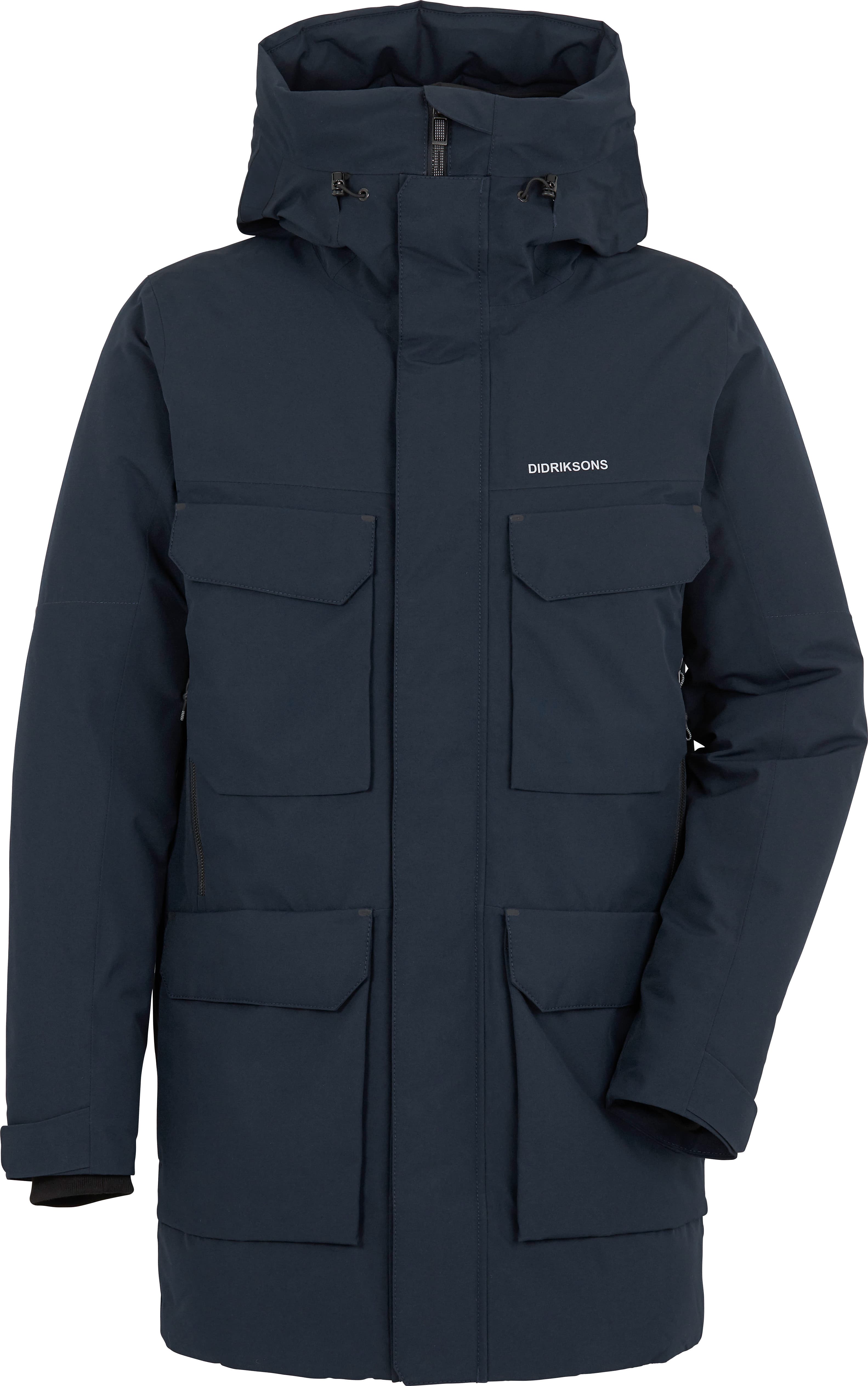 Didriksons Didriksons Men's Drew Parka 8 Dark Night Blue