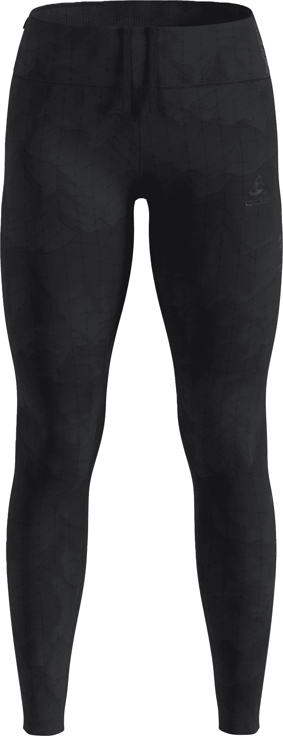 Odlo Odlo Women's Tights Zeroweight Print Black