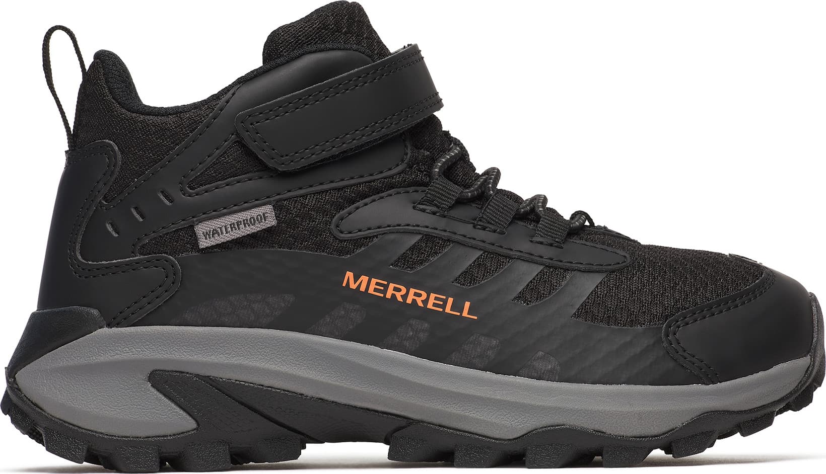 Merrell Merrell Kids' Moab Speed Mid 2 A/C Waterproof Black