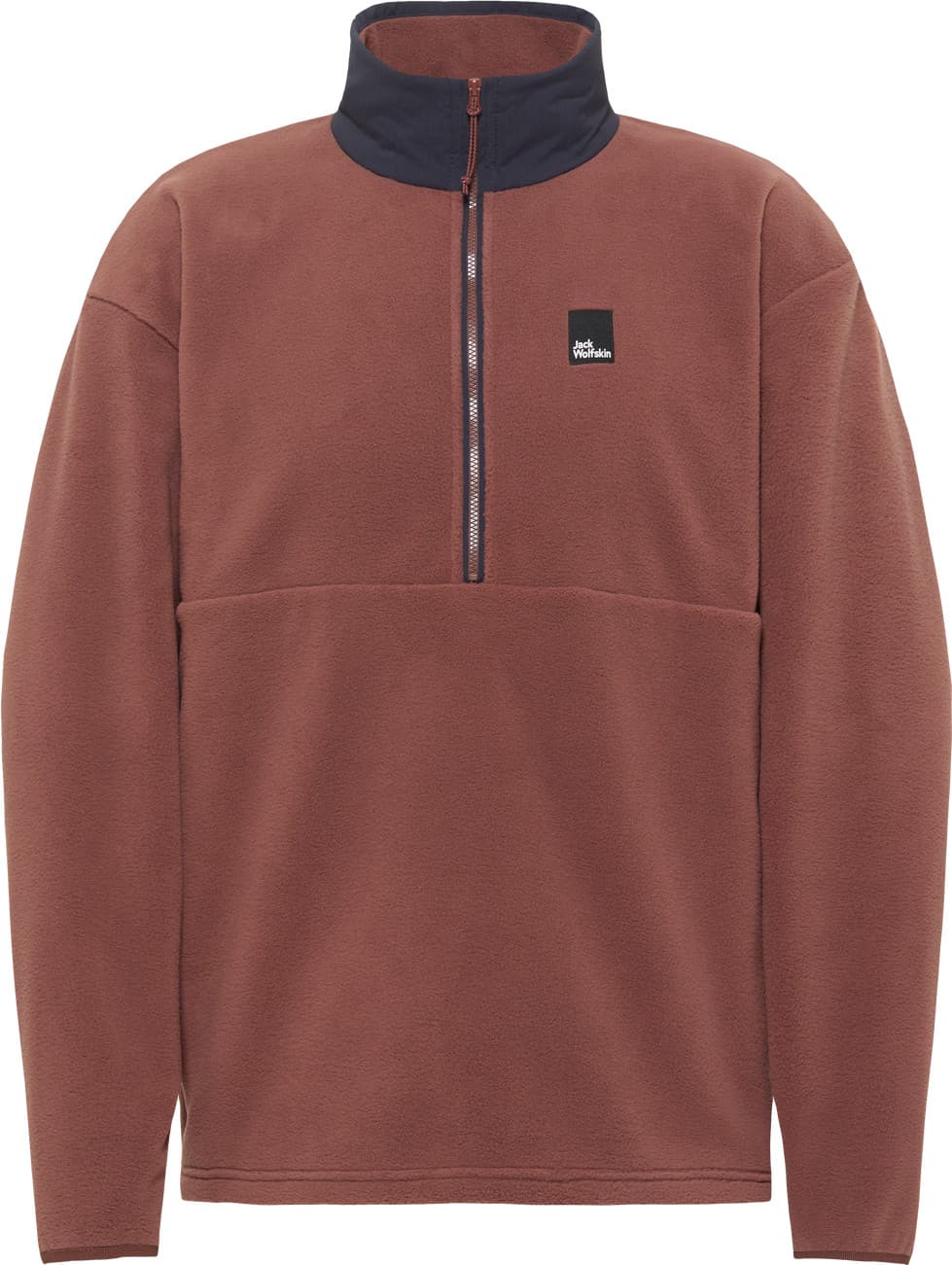 Jack Wolfskin Jack Wolfskin Men's Sumetro Half Zip Dark Rust