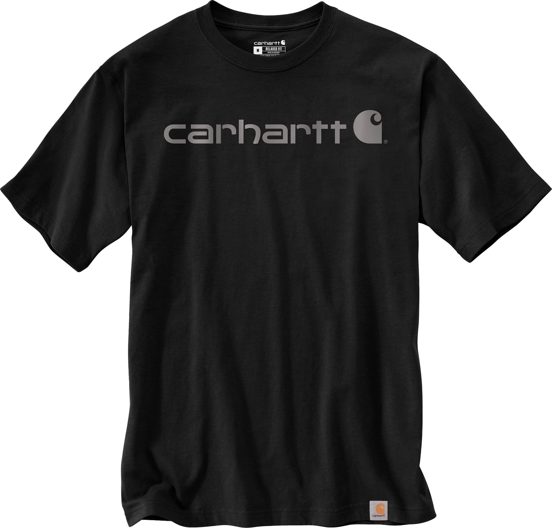 Carhartt Carhartt Men's Core Logo T-Shirt Short Sleeve Black/gray