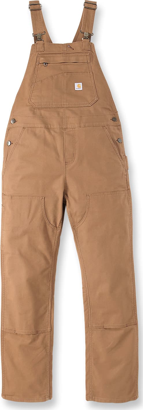 Carhartt Carhartt Women's Relaxed Fit Denim Bib Overal Carhartt® Brown