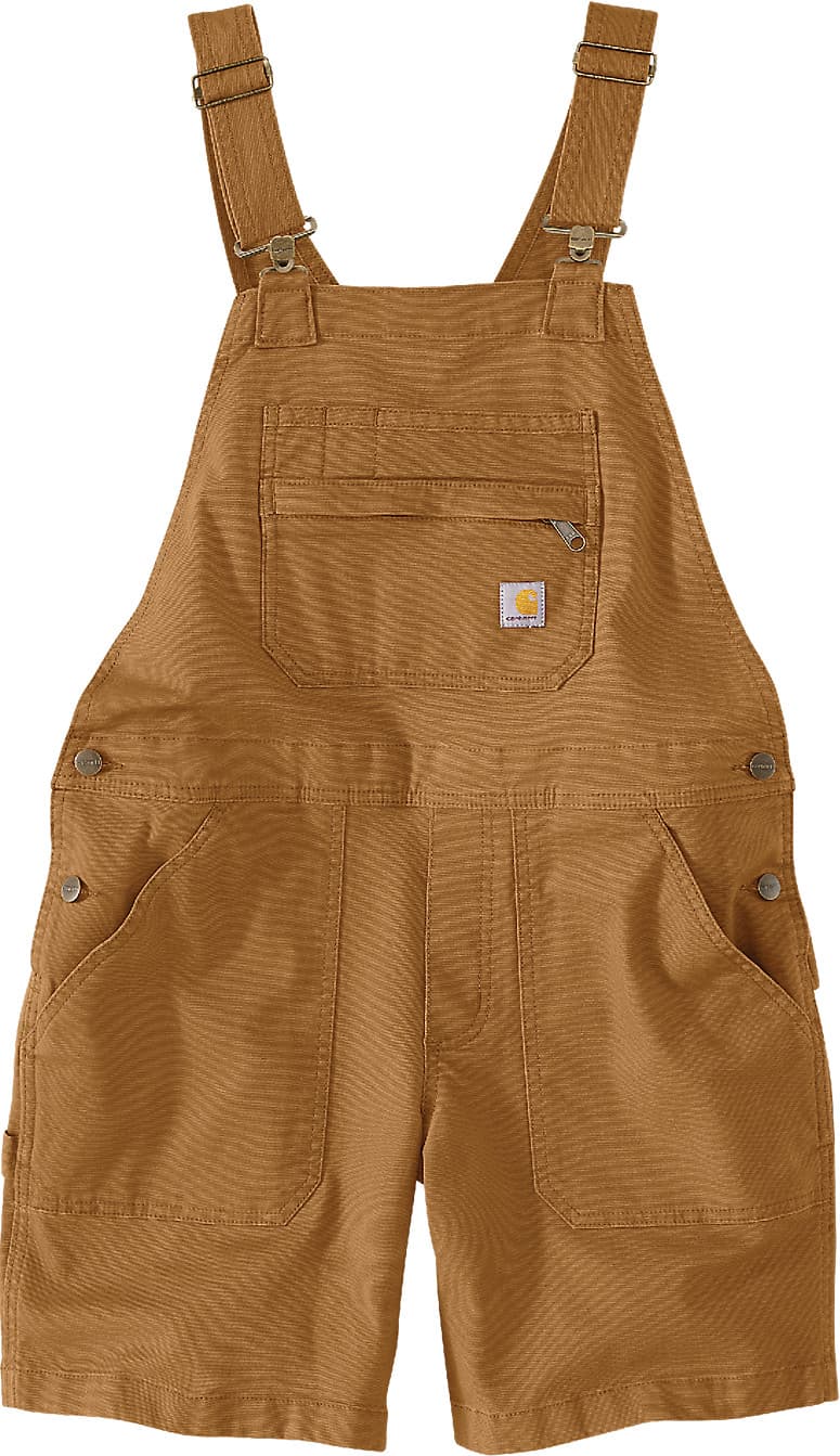 Carhartt Carhartt Women's Relaxed Fit Canvas Shortall Carhartt Brown