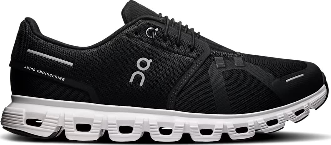 On On Men's Cloud 6 Black/White