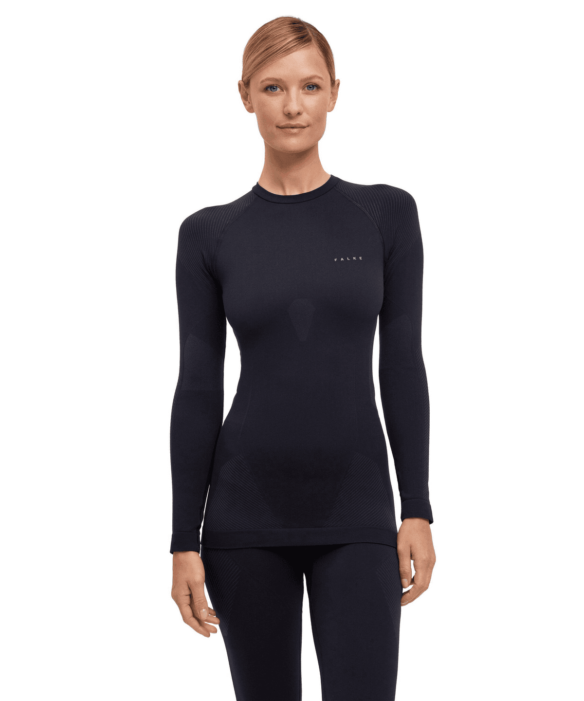 Falke Falke Women's Long Sleeve Shirt Warm Black