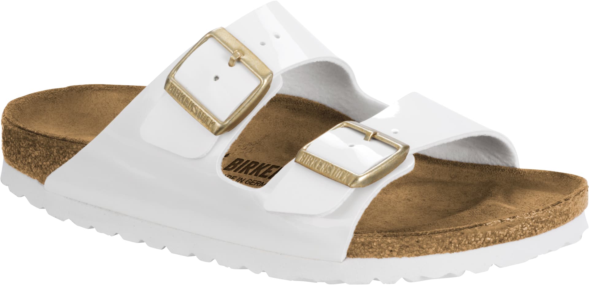 Birkenstock Birkenstock Arizona BF Narrow Patent White
