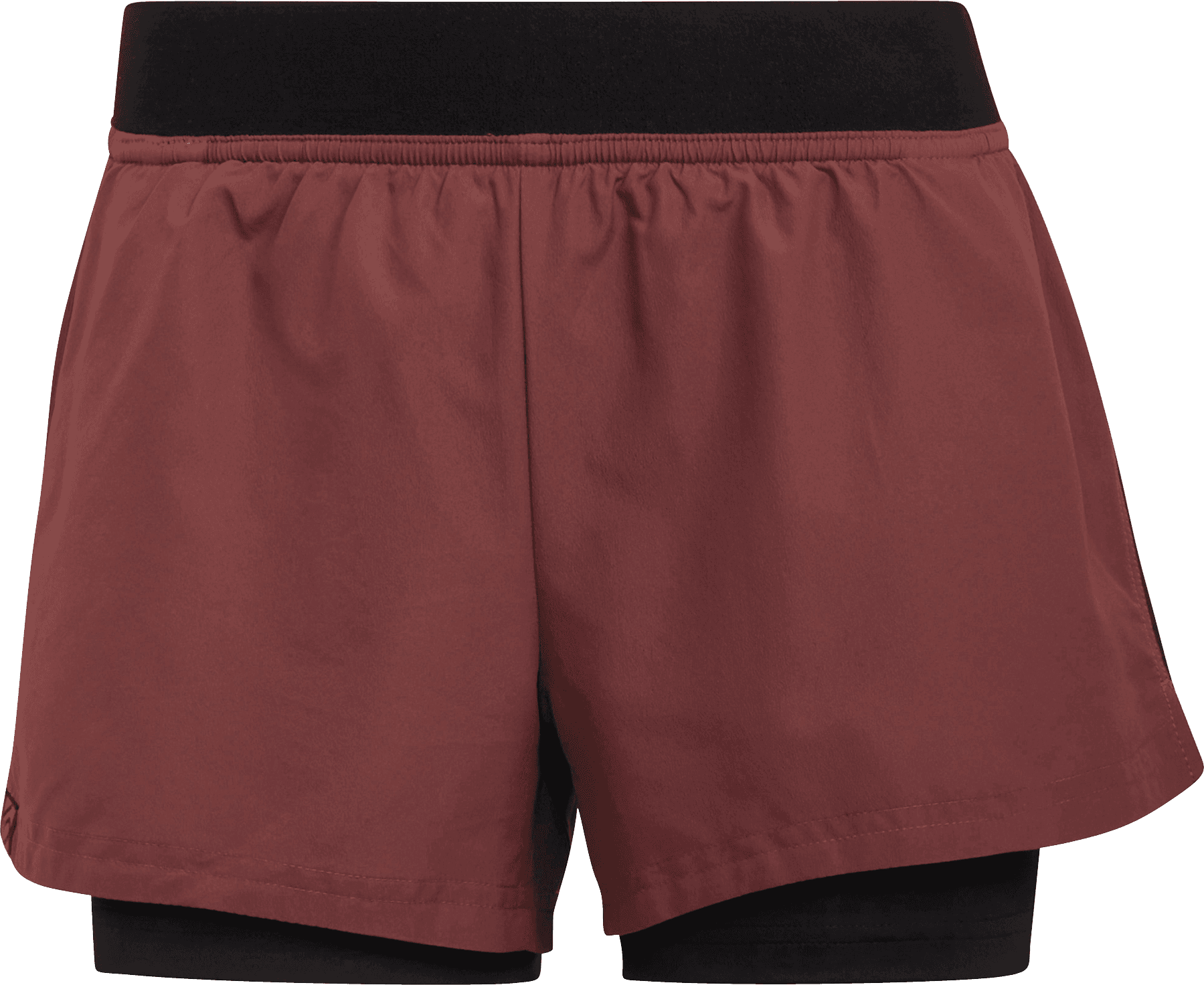 FiveTen FiveTen Women's Two-in-One Climb Shorts Quiet Crimson/Black