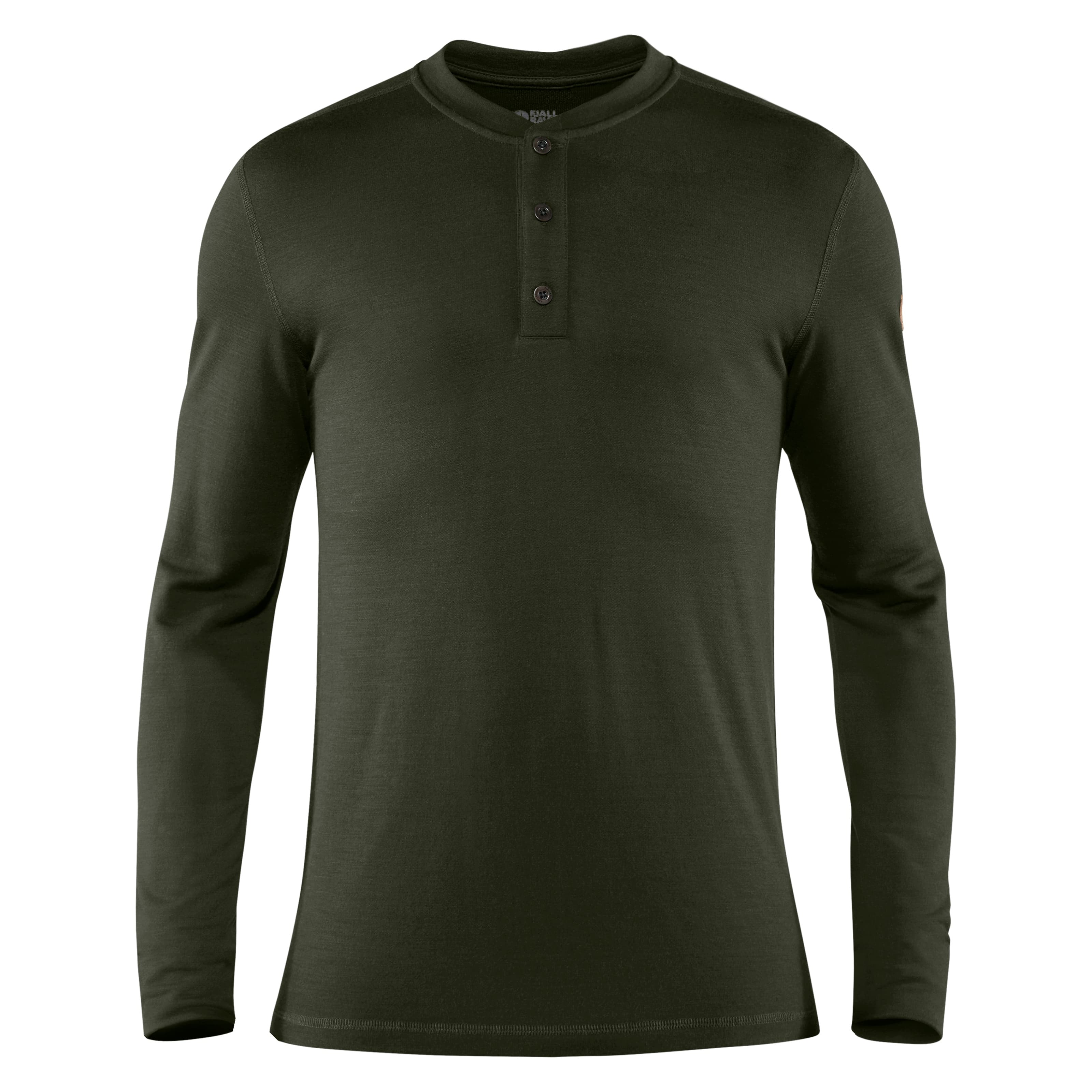 Fjällräven Fjällräven Men's Singi Merino Henley Deep Forest