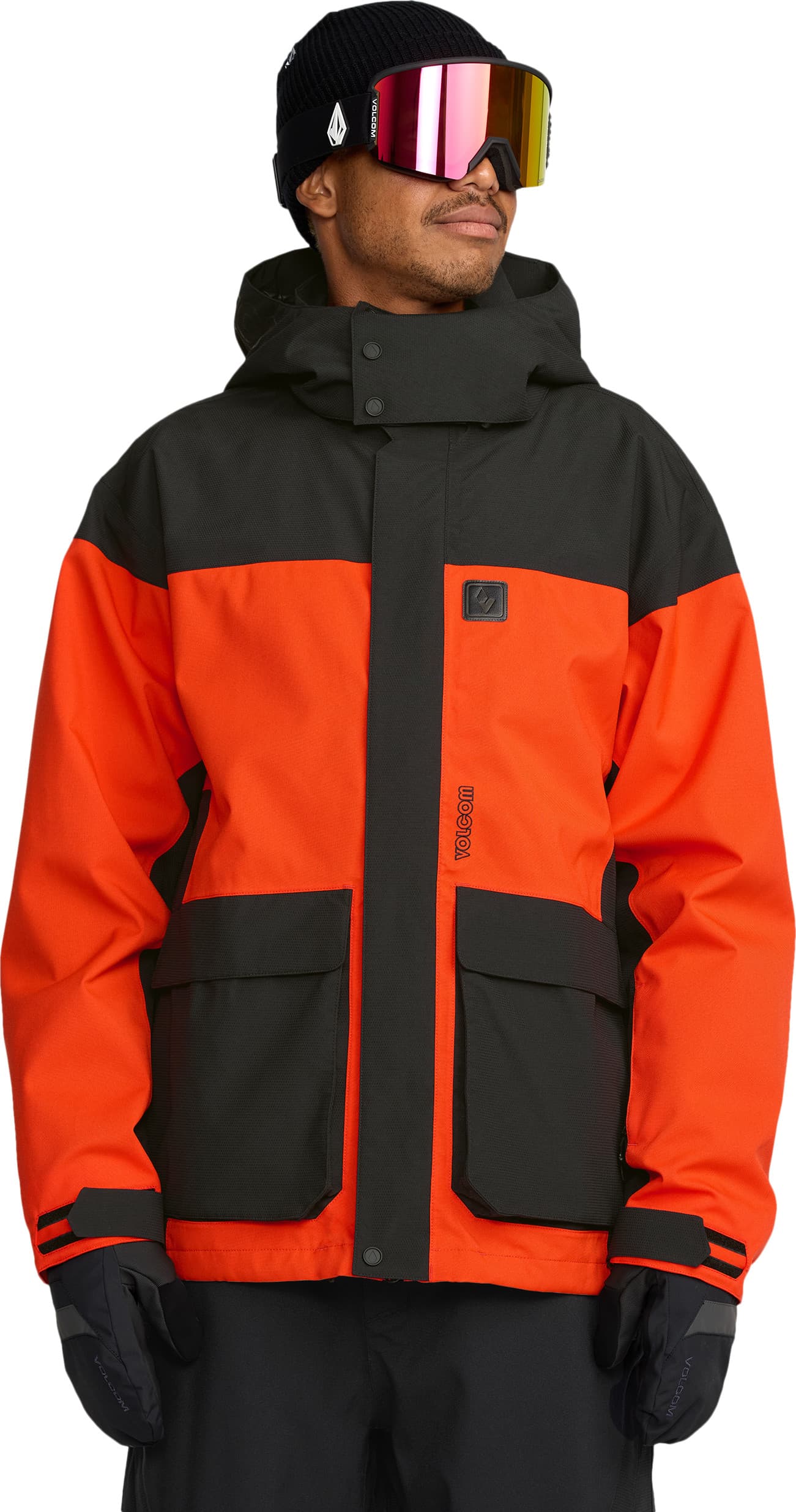 Volcom Volcom Men's Kleveland Jacket Orange Shock