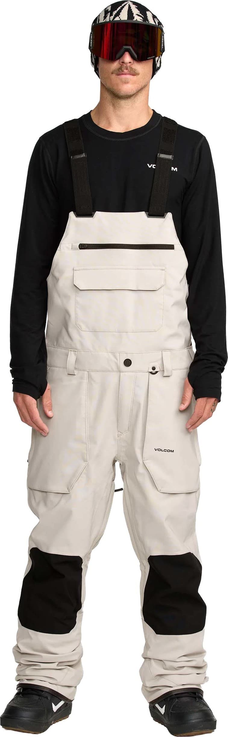 Volcom Volcom Men's Roan Bib Overall Stone