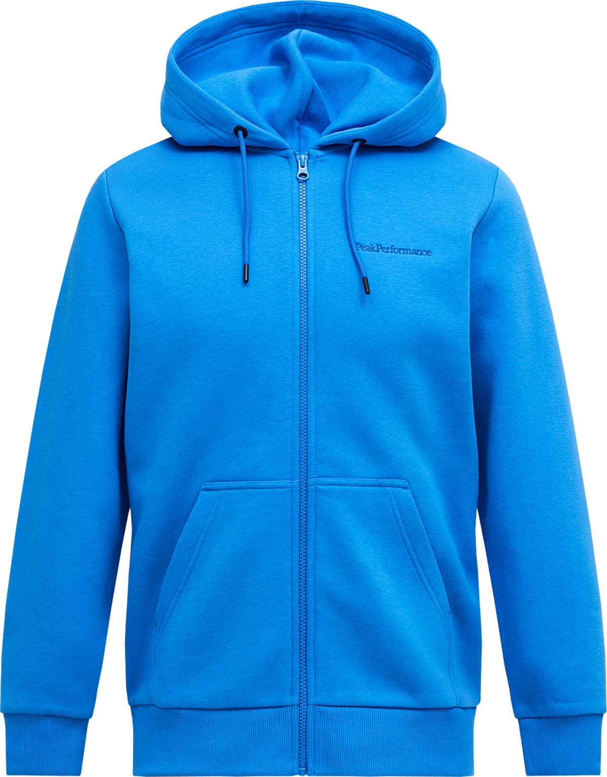 Peak Performance Peak Performance Men's Original Small Logo Zip Crisp Air Blue