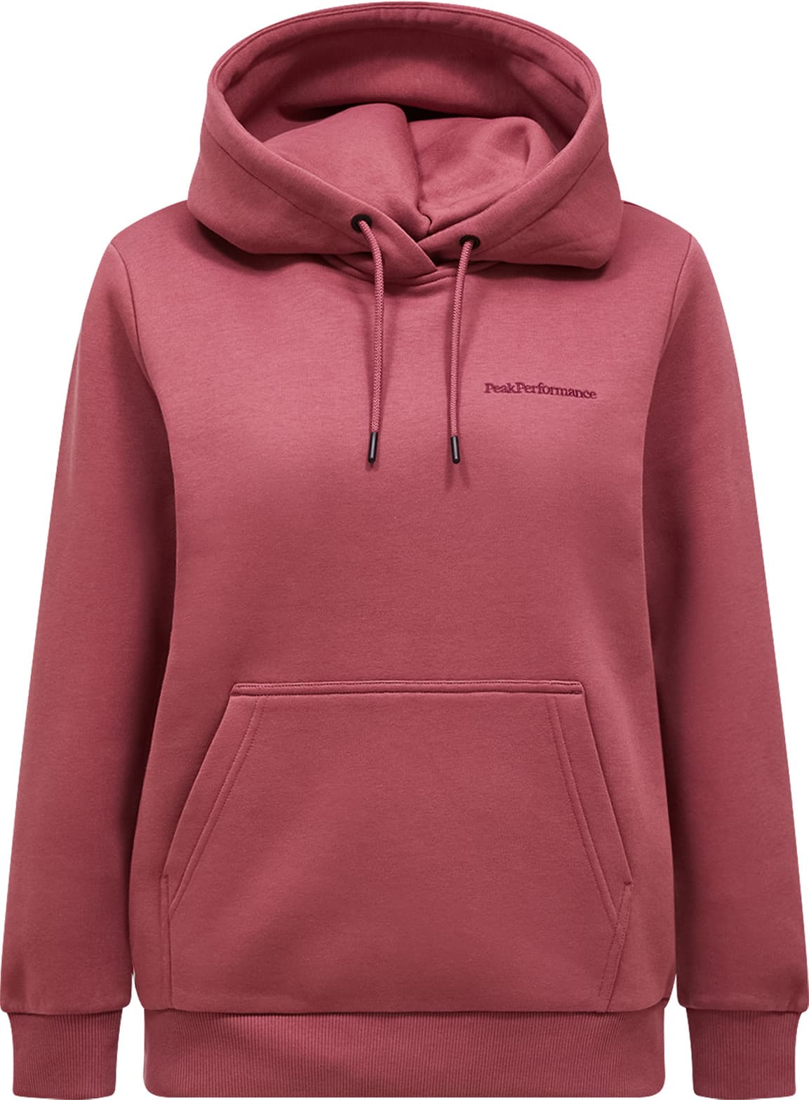 Peak Performance Peak Performance Women's Original Small Logo Hood Wild Rouge