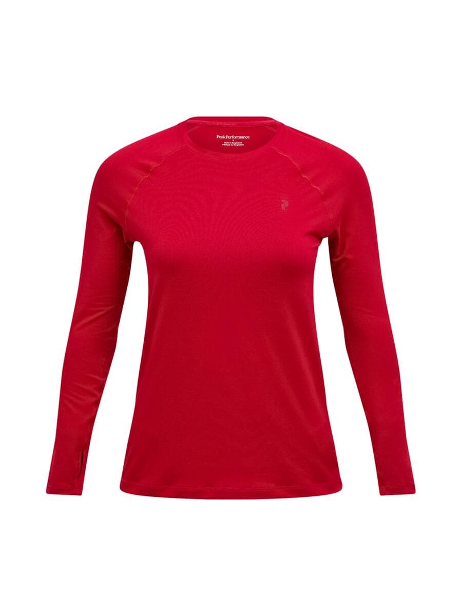 Peak Performance Peak Performance Women's Spirit Crew Tech Burgundy