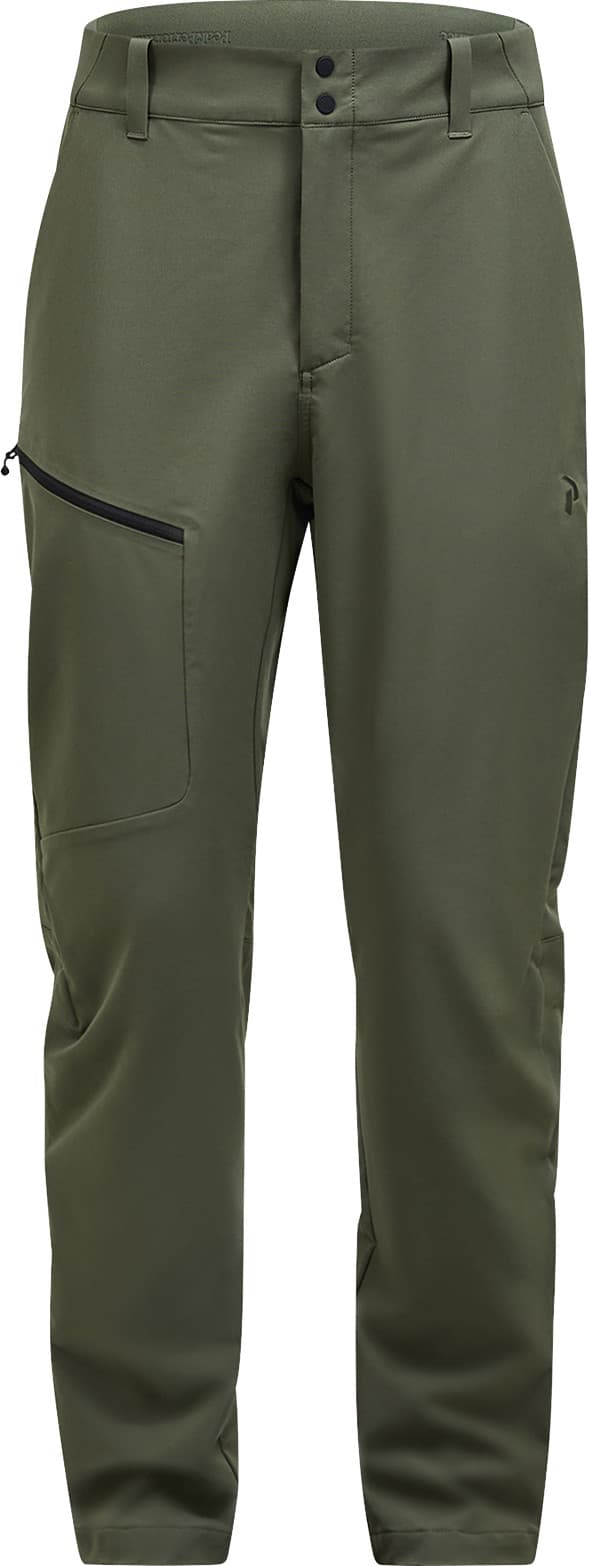 Peak Performance Peak Performance Men's Scale Softshell Pants Pine Needle