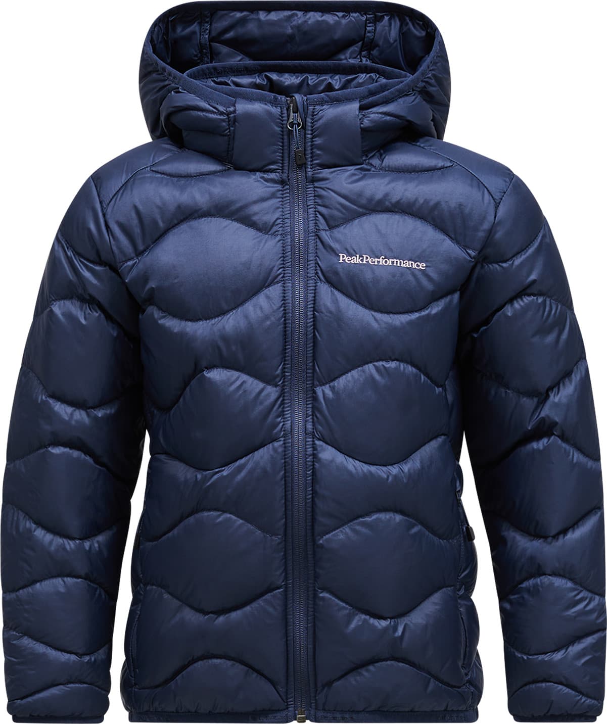 Peak Performance Peak Performance Juniors' Helium Down Hood Jacket Blue Shadow