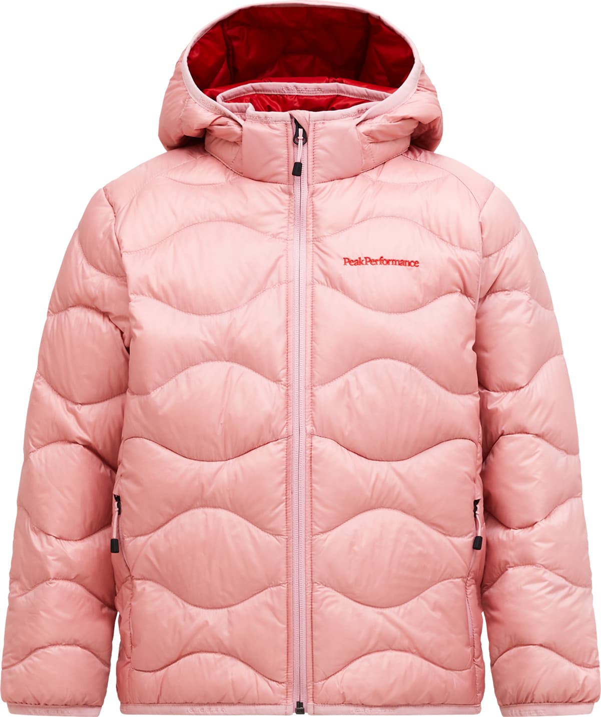 Peak Performance Peak Performance Juniors' Helium Down Hood Jacket Warm Blush