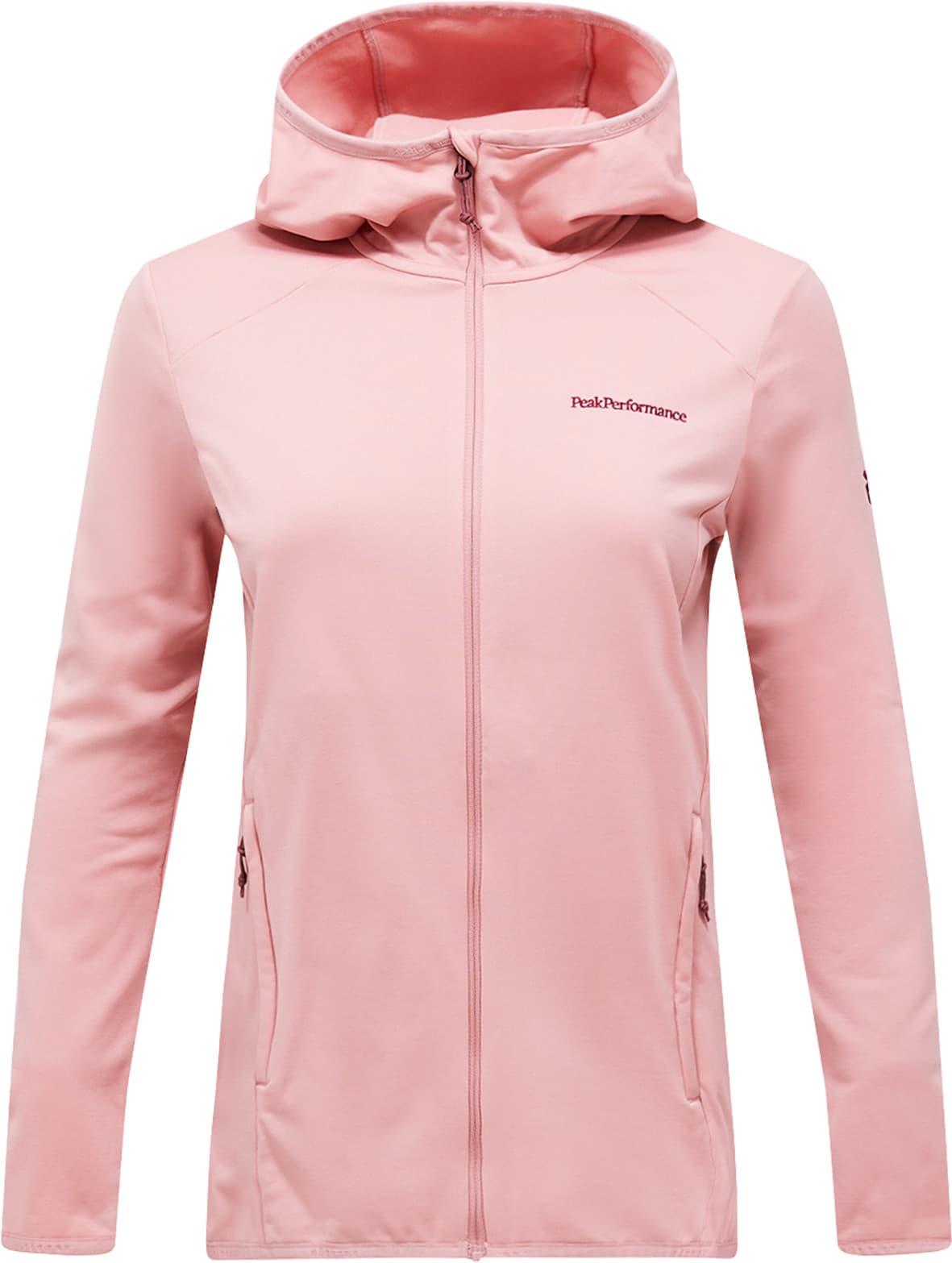 Peak Performance Peak Performance Women's Light Zip Hood Warm Blush