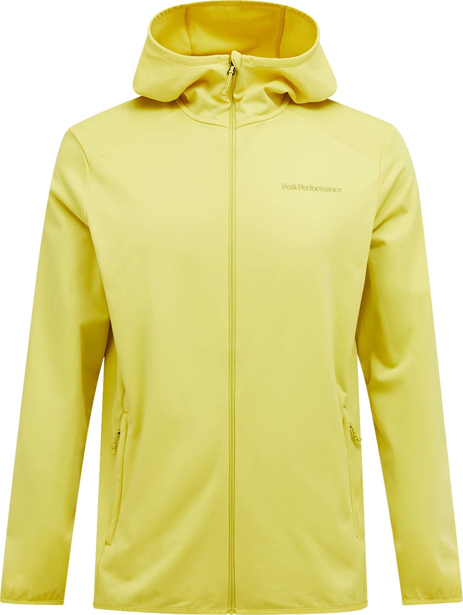 Peak Performance Peak Performance Men's Light Zip Hood Canary Lime