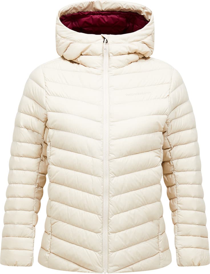 Peak Performance Peak Performance Women's Frost Down Hood Jacket Sand Fog