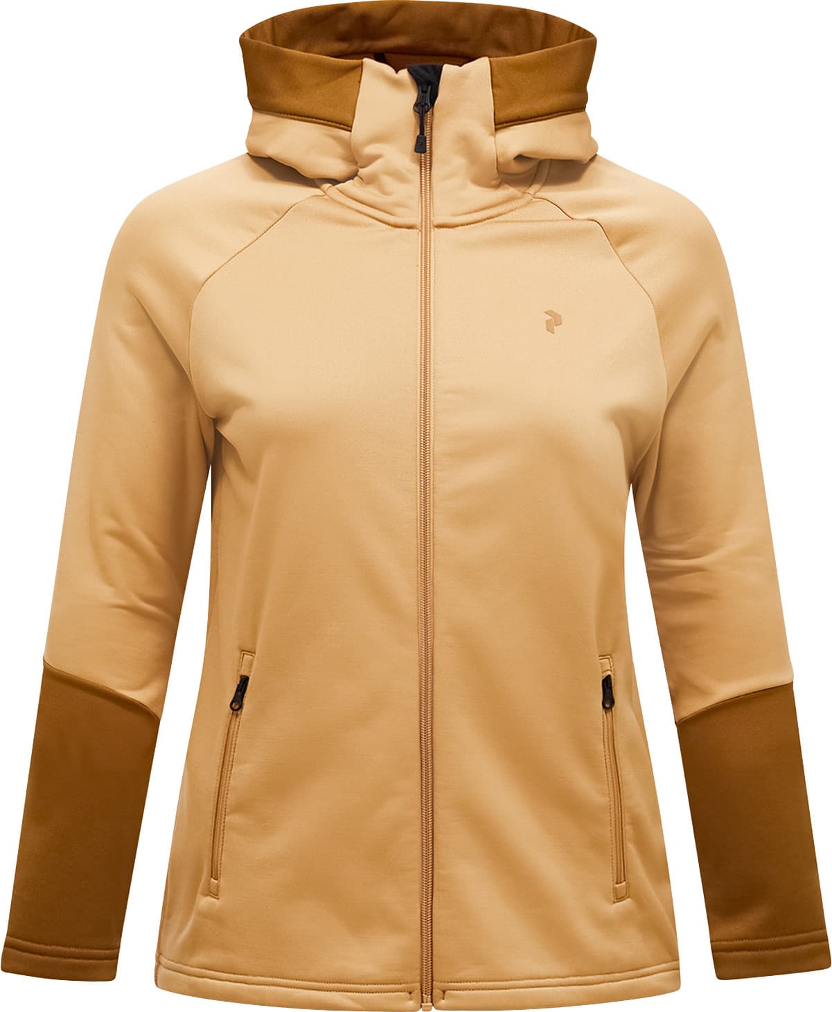 Peak Performance Peak Performance Women's Rider Essentials Zip Hood Sierra Sand/earthy Summit/