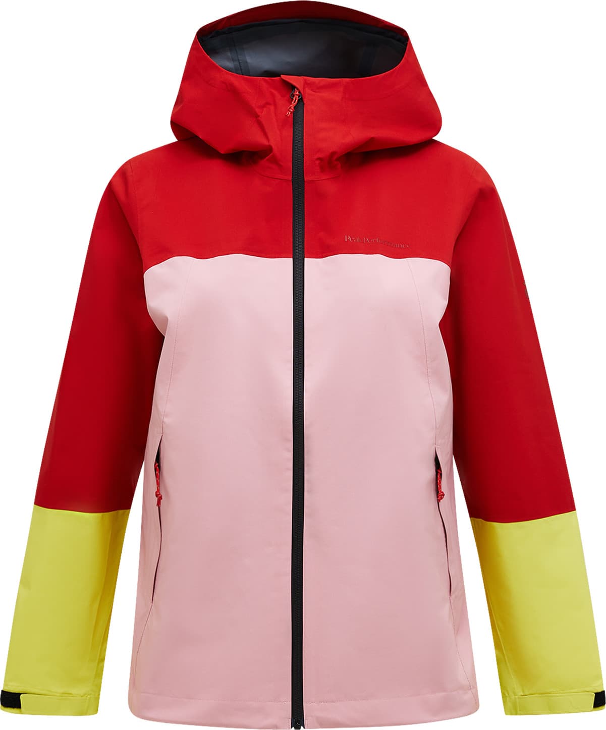 Peak Performance Peak Performance Women's Trail Hipe Shell Jacket Red Pompeian