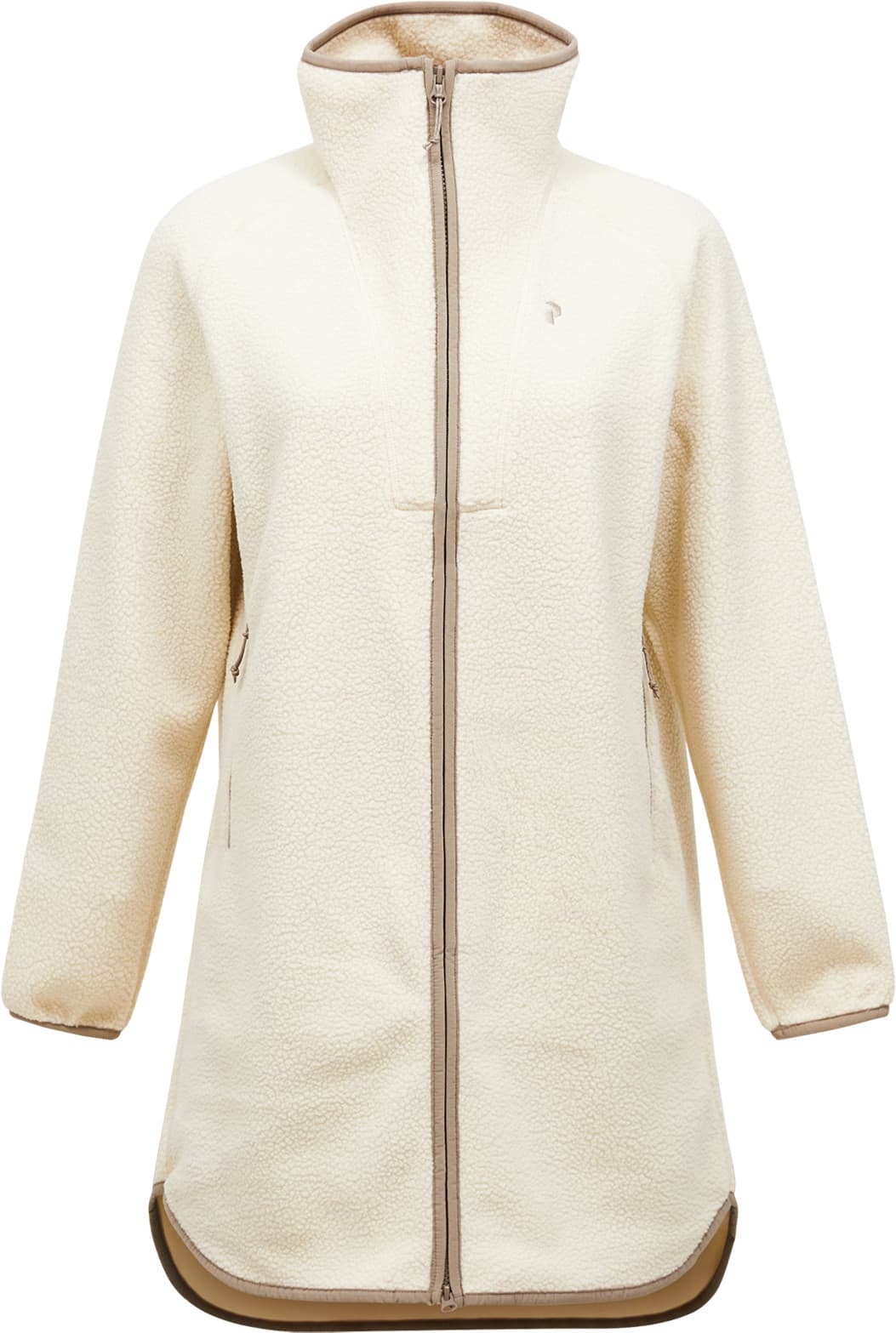 Peak Performance Peak Performance Women's Naturerush Pile Long Full Zip Sand Fog