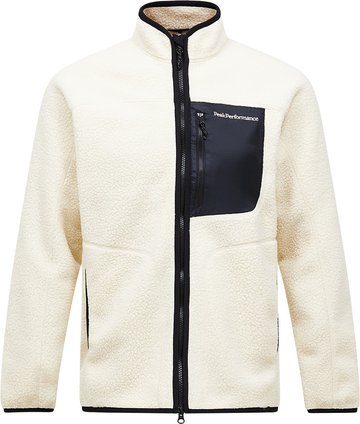 Peak Performance Peak Performance Men's Naturerush Pile Zip Jacket Sand Fog
