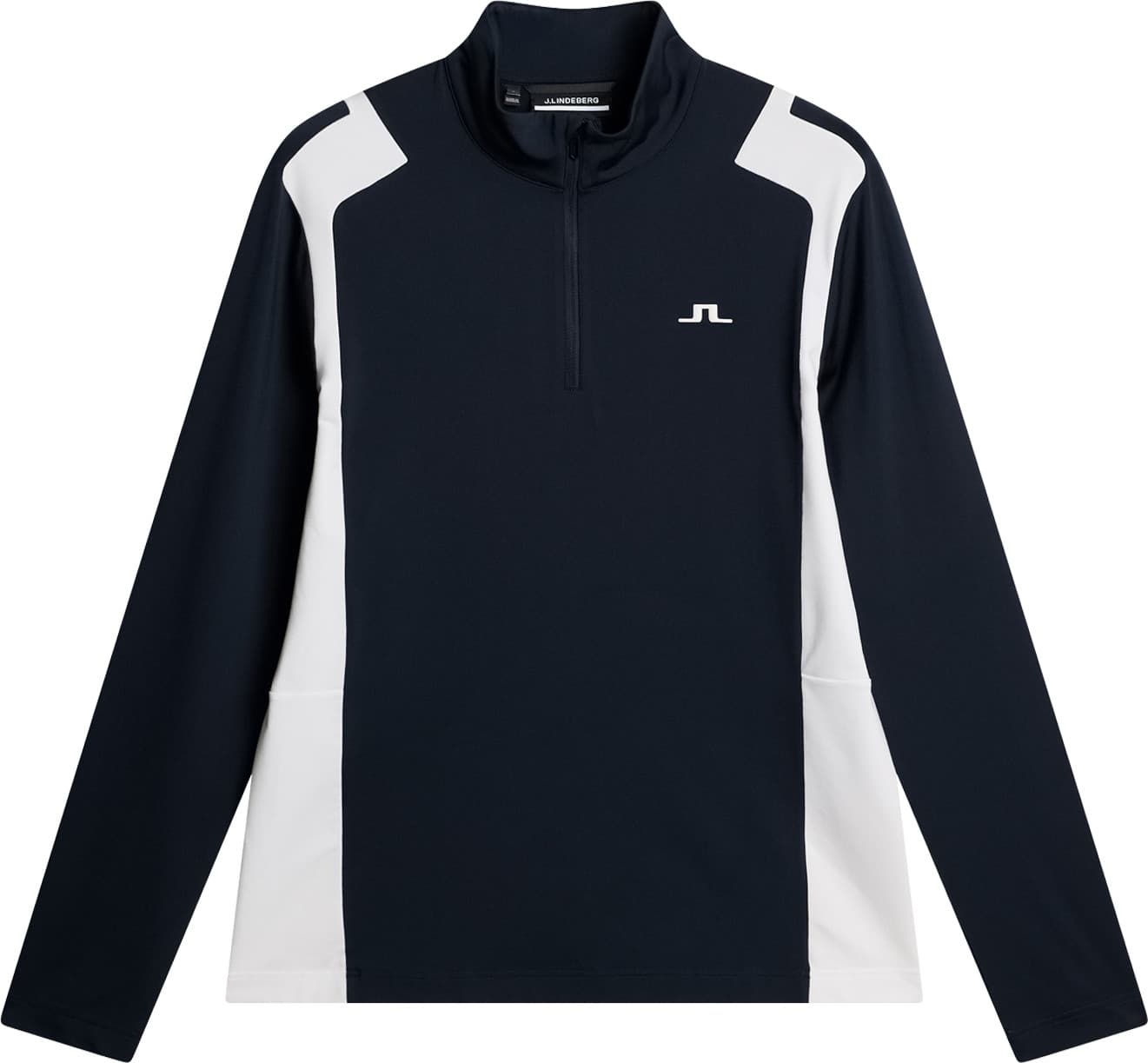 J.LINDEBERG J.Lindeberg Men's Lukas Quarter Zip Mid Layer JL Navy
