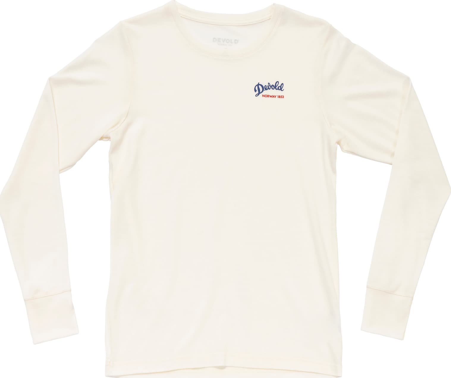 Devold Devold Women's Classic "Script" Long Sleeve White
