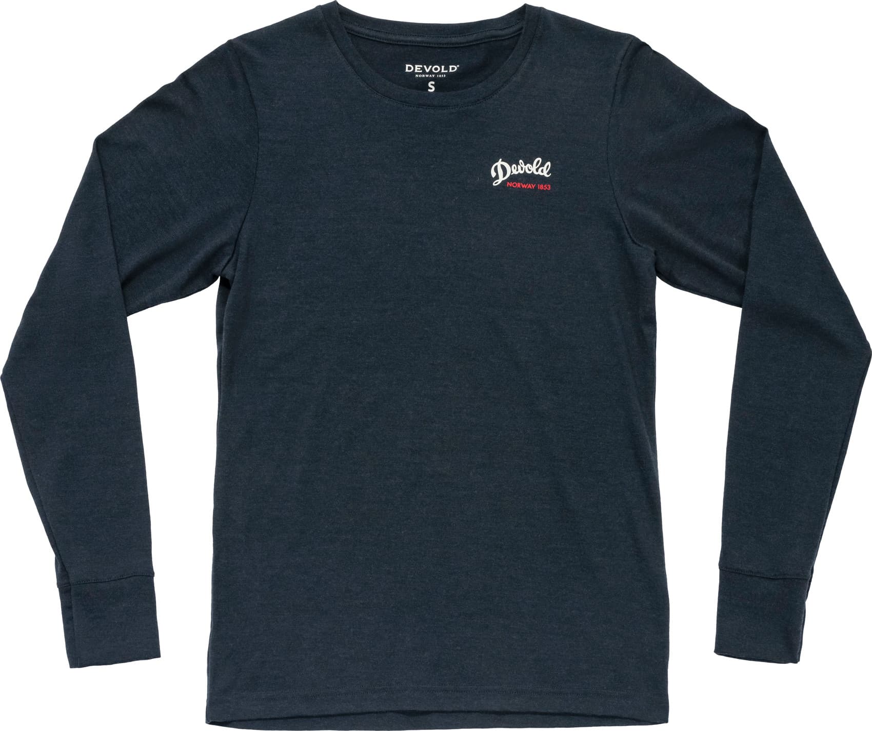Devold Devold Women's Classic "Script" Long Sleeve Ink