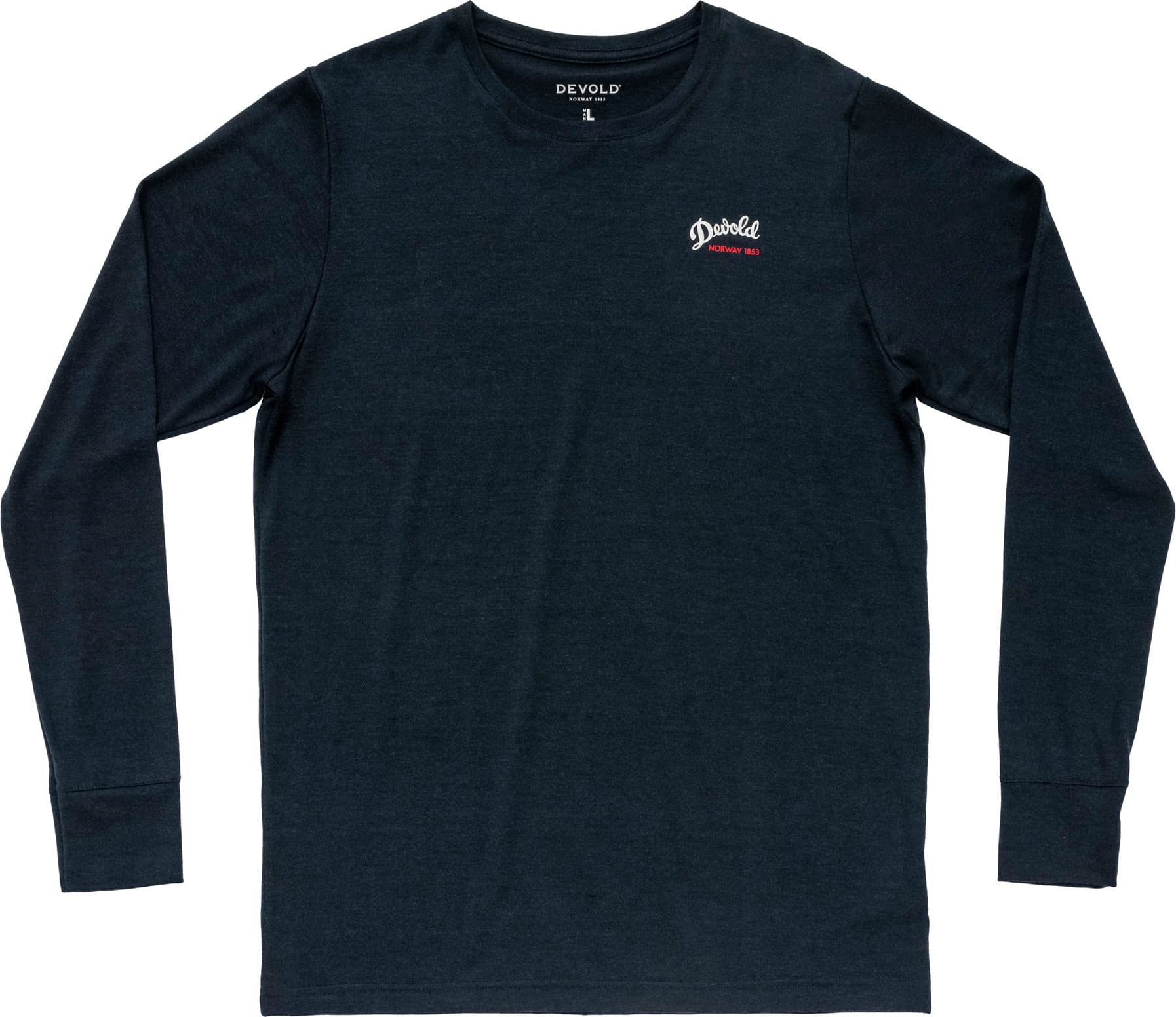 Devold Devold Men's Classic "Script" Long Sleeve Ink