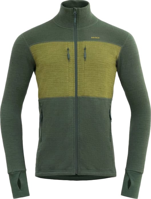 Devold Devold Men's Egga Grid Merino Jacket Forest/green